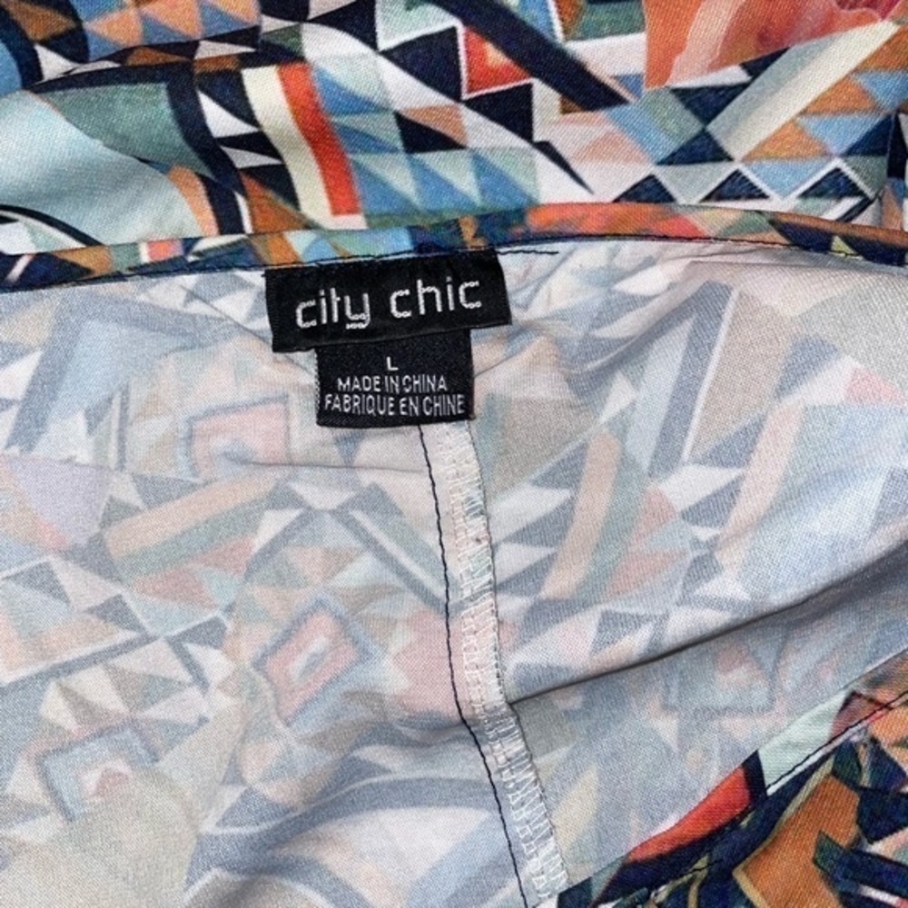 City Chic Sleek In Style Shift Dress / Tunic - Picture 9 of 10
